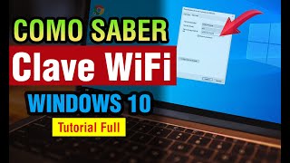 Como saber la contraseña de mi WiFi de mi pc Windows 10 2024 [upl. by Aihc]