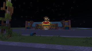 building the FNaF MOVIE in Minecraft [upl. by Ellerrad]