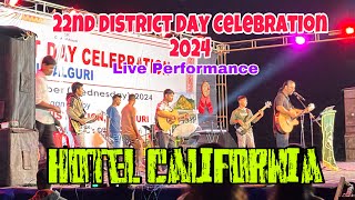 Hotel California  Live Performance  22nd District Day Celebration 2024  udalguri [upl. by Melcher]