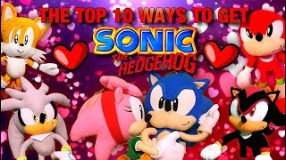 Sonic the Hedgehog  Top 10 Ways To Get Sonic The Hedgehog [upl. by Khajeh889]