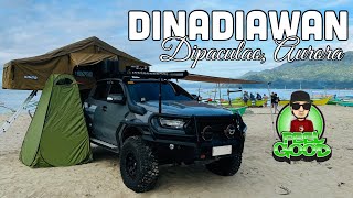 CAR CAMPING in DINADIAWAN DIPACULAO AURORA  ROADTRIP MANILA  DIPACULAO  BALER  Ranger Raptor [upl. by Jermyn]