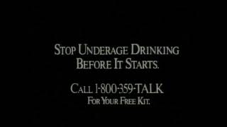 AnheuserBusch Underage Drinking PSA 1993 [upl. by Nohcim26]