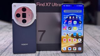 Oppo Find X7 Ultra  Unboxing and First Impressions [upl. by Wilfreda938]