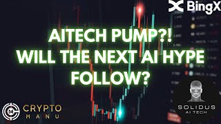 AITECH PUMP WILL THE NEXT AI HYPE FOLLOW 500 POSSIBLE [upl. by Temhem178]