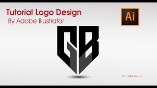 illustrator tutorial  Create Letter Logo Design [upl. by Philipines]