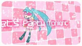 MJQ Ft Hatsune Miku English V3  Lets Party Tonight Miku EngV3 Version [upl. by Euqimod]