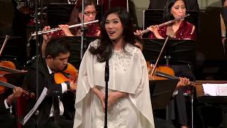 Isyana Sarasvati  Frühlingsstimmen  Walzer Op 410  Johann Strauss II [upl. by Steffane]