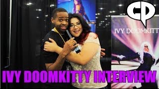 Ivy Doomkitty Interview Comicpalooza 2014 [upl. by Rolyak]