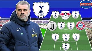 Tottenham Next Season Lineup Under Postecoglou 💪✅ Tottenham Transfers News 2025 💥 [upl. by Cosma]