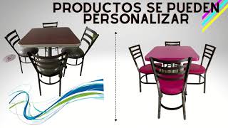 ⚡Sillas y mesas para restaurantes negocios y mucho mas⚡ [upl. by Dianne]