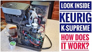 KEURIG KSUPREME How it Works What It looks like on the inside HOW TO TAKE A PART [upl. by Perceval]