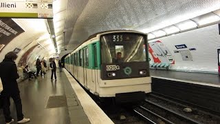 Paris MF67 Métro 3  Bourse [upl. by Ecila]