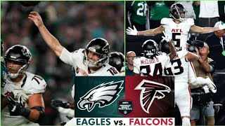 Falcons Vs Eagles Highlights Kirk Cousins leads last minute comeback win in Philadelphia [upl. by Amoreta426]