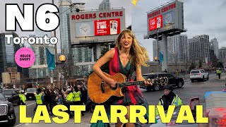 People FLOCK to the streets to SEE Taylor Swift’s LAST Eras Tour Arrival in Toronto [upl. by Bonnie]