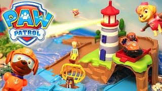 Щенячий Патруль на русском  Щенки спасают Палтуса Paw Patrol Skye amp Zuma’s Lighthouse Rescue Track [upl. by Aillil310]