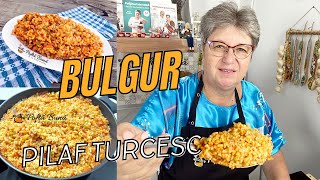 Bulgur reteta de pilaf turcesc cu rosii si ardei reteta originala ieftina si gustoasa [upl. by Josy335]