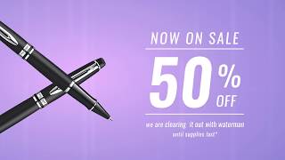 Waterman Expert Matte Black Pen Great for Gift [upl. by Hull482]