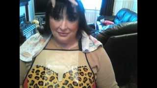 ASMR HAIRCUT ON MUM  GOES SO VERY WRONG BUT LEAST THERES SCISSOR SOUNDS HAHA FUNNY [upl. by Elicul]