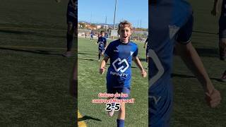 Golazo de Leo en el segundo partido de liga footballshorts shortvideo [upl. by Rita]