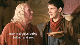 merlin and gaius being father and son [upl. by Layol]