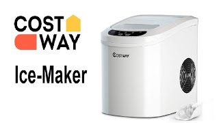 Costway ice maker Product Review [upl. by Ozne]