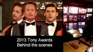 The 67th Annual Tony Awards 2013  Behind the Scenes  Director calling the shots [upl. by Ardeid]