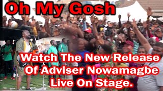 Oh my Gosh Watch The New Release of Adviser Nowamagbe a k a Skool Boy Live On Stage [upl. by Taggart223]