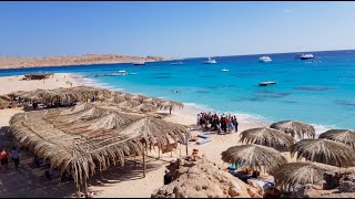 Hurghada  Egypt  January 2019  Mahmya Giftun Island and Quad Tour [upl. by Nauqes]