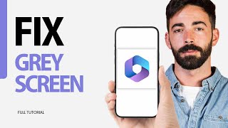 How To Fix Grey Screen On Microsoft 365 Office App 2024 [upl. by Soule]