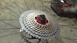 SRAM 12 Speed Conversion Shimano Hub [upl. by Xanthus]