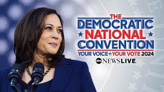 LIVE DNC Day 4 Kamala Harris accepts nomination at Democratic convention [upl. by Earahs]