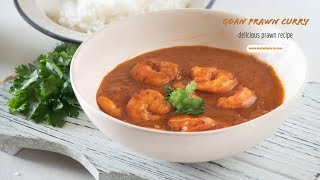 Goan Prawn Coconut Curry  Easy Prawn Curry Recipe in 30 Minutes  Ambot tik [upl. by Ened352]