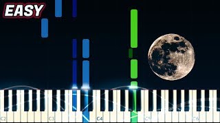 Moondust by Jaymes Young  Piano Tutorial  EASY [upl. by Herriott892]