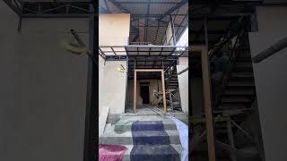 Stunning Fibre cement board house construction youtubeshorts roofconstruction [upl. by Akinam]