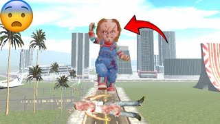 Franklin VS Giant JACKIE DOLL in Indian Bike Driving 3D [upl. by Hesky860]