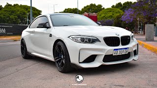 BMW M2 400HP CON ESCAPES MODIFICADOS  A Toda Velocidad [upl. by Nyrat432]