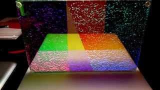 Vincent Poudrette  3M Architectural Markets  Dichroic Film Explodalite Glass 2 [upl. by Nett]