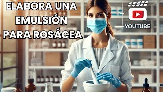 Incorporación de metronidazol e ivermectina en una emulsión para rosácea [upl. by Mercie628]