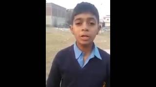 Funny punjabi boy counting 1 to 100 [upl. by Oicaro]