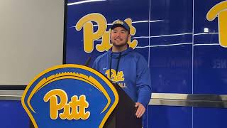 Pitt OC Kade Bell Previews Backyard Brawl vs WVU [upl. by Ahsinrad]