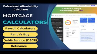 Mortgage Calculator PHP Script  Affordability Calculator  Mortgage Loan  Rent vs Buy [upl. by Peterus799]