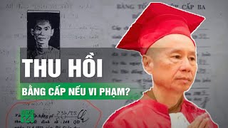 Lý do Trường ĐH Hà Nội không còn lưu bằng tốt nghiệp cấp 3 của ông Vương Tấn Việt  VTC14 [upl. by Tabbatha592]