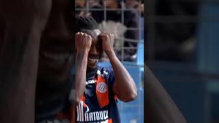 Le premier but de Karamoh avec le MHSC 🧡💙 ligue1ubereats [upl. by Borden]