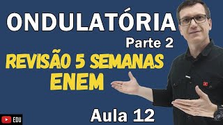 ONDULATÓRIA  Super REVISÃO 5 Semanas  Professor Boaro  Aula 13 [upl. by Ponton]