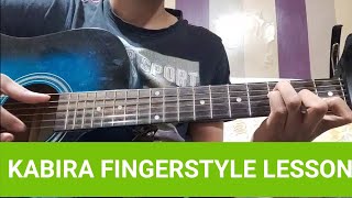 Kabira fingerstyle lessontutorial  Learn to play kabira fingerstyle in just 30 minutes [upl. by Ramunni]