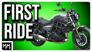 First Impressions KAWASAKI ELIMINATOR 450  NEW [upl. by Marjorie]