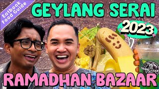 What To Eat At Geylang Serai Ramadhan Bazaar 2023 Feat Fauzi Azzhar  Eatbook Food Guides  EP 56 [upl. by Atikal]