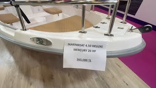 İşte en uygun Marin boat 450 Fiber tekne 265000 tl [upl. by Aicilaanna]