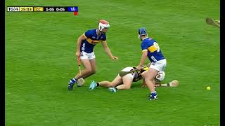 2ND SENDING OFF AS THOMAS GLEESON LOSES COMPLETE CONTROL  TIPPERARY V KILKENNY  2024 MINOR FINAL [upl. by Auqenahs]