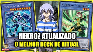 DECK REI DOS JOGOS NEKROZ DECK ATUALIZADO 2023 NO YUGIOH DUEL LINKS [upl. by Alleoj]